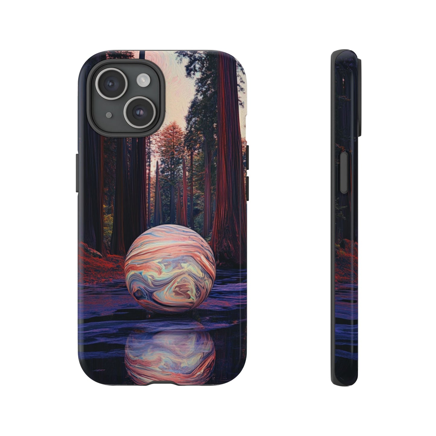Lucid Marble Tough Phone Cases
