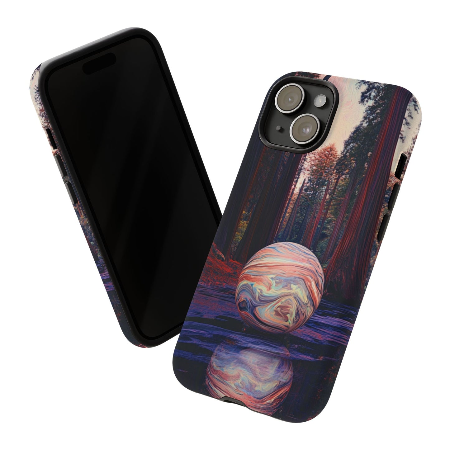 Lucid Marble Tough Phone Cases
