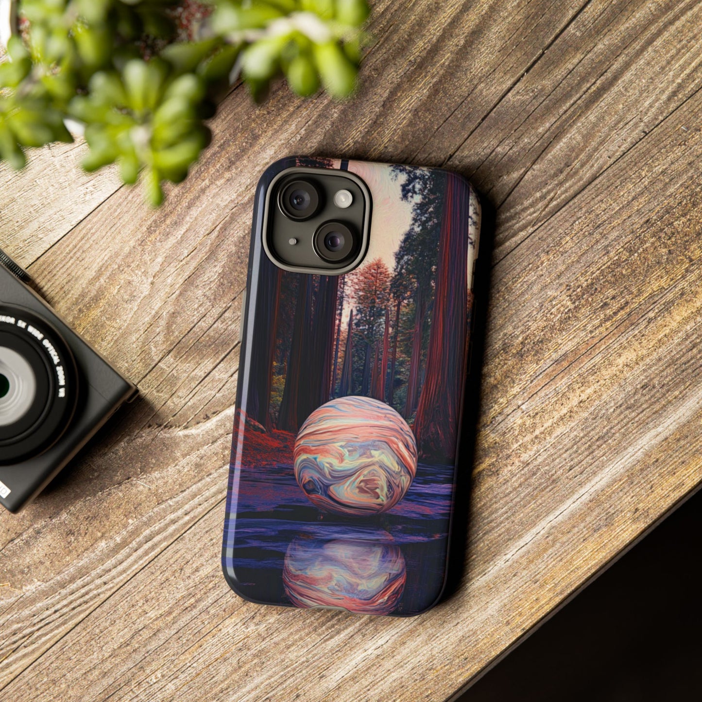 Lucid Marble Tough Phone Cases