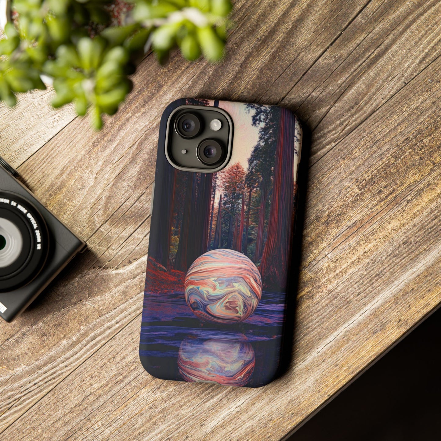 Lucid Marble Tough Phone Cases