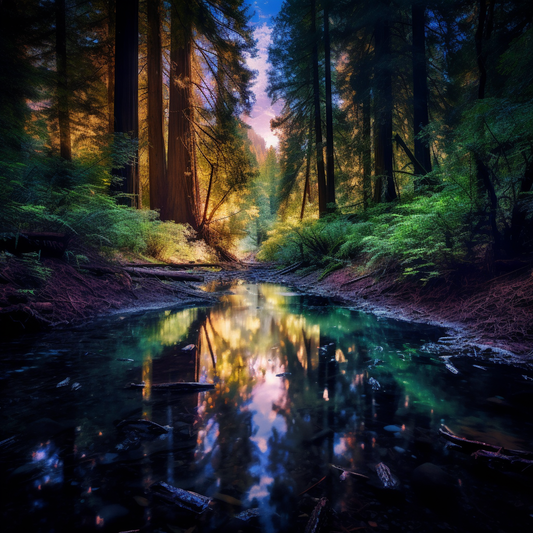 redwood forrest dream sticker